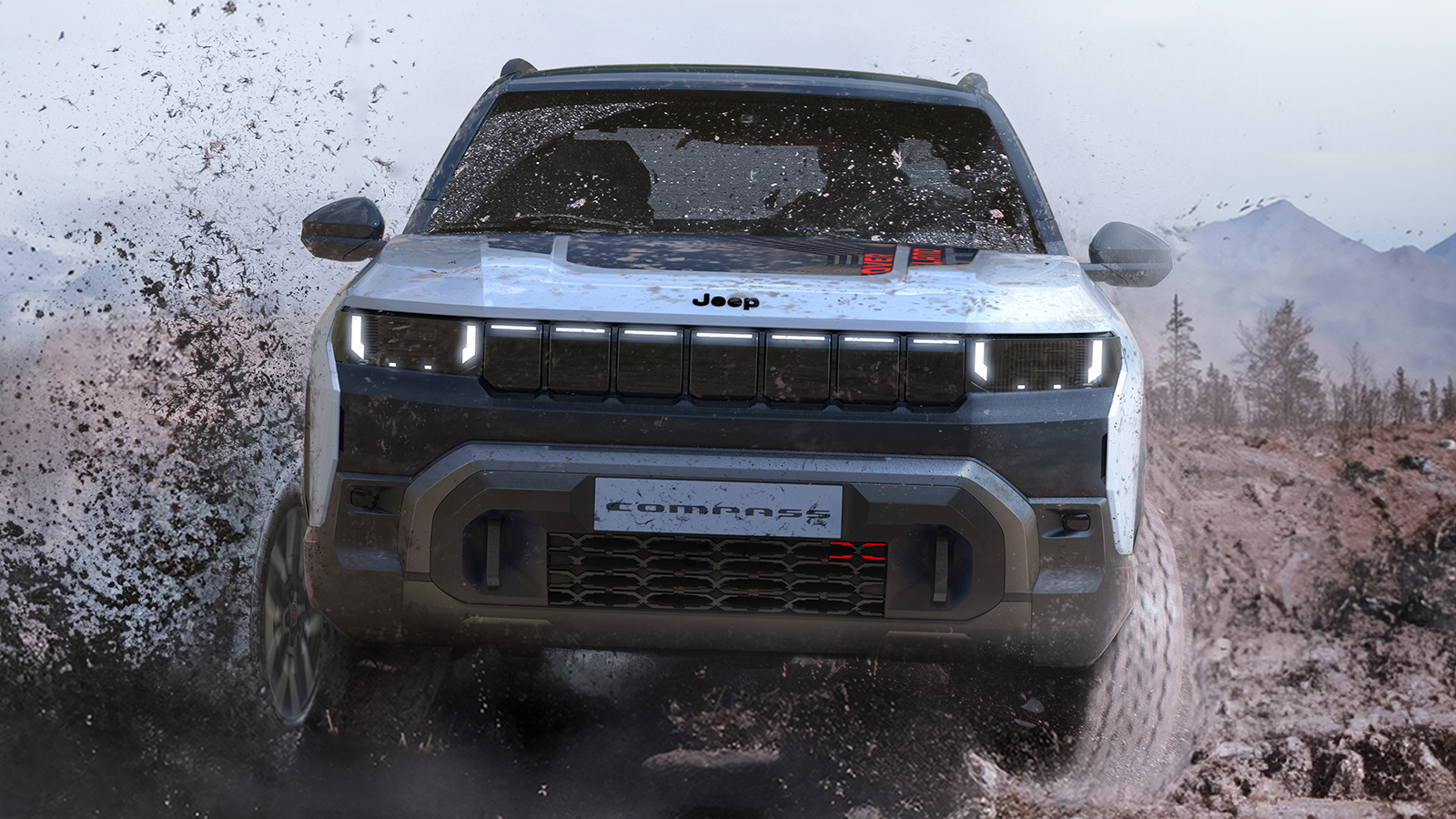 Η καμπίνα του νέου Jeep Compass 4xe είναι σχεδιασμένη για off-road